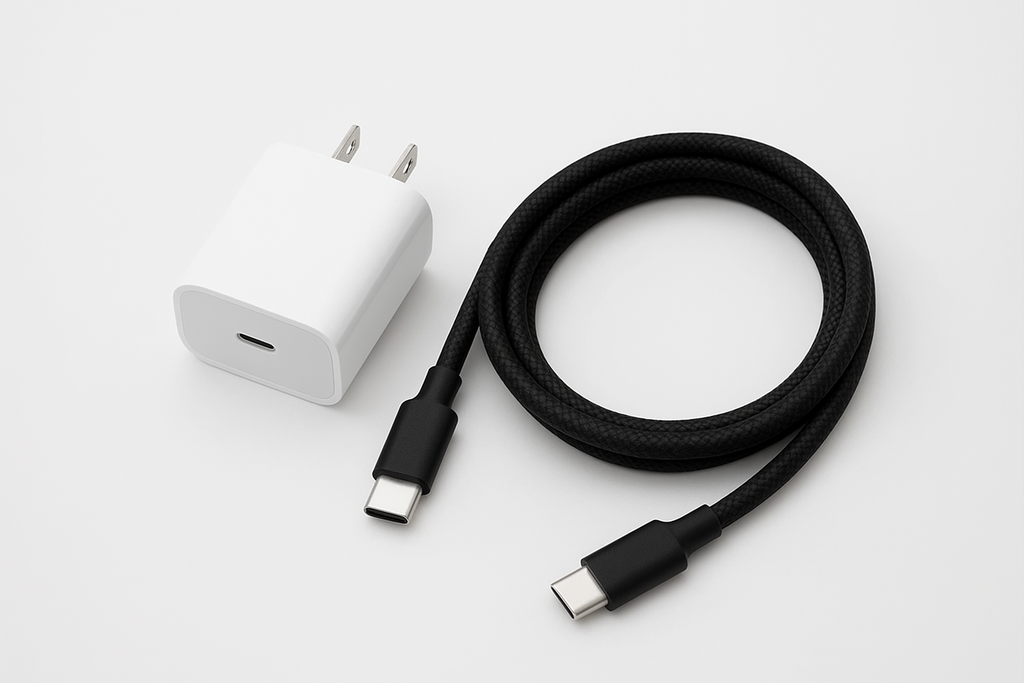 20W USB-C Fast Charger Power Adapter for iPhone 15 16 iPad OEM